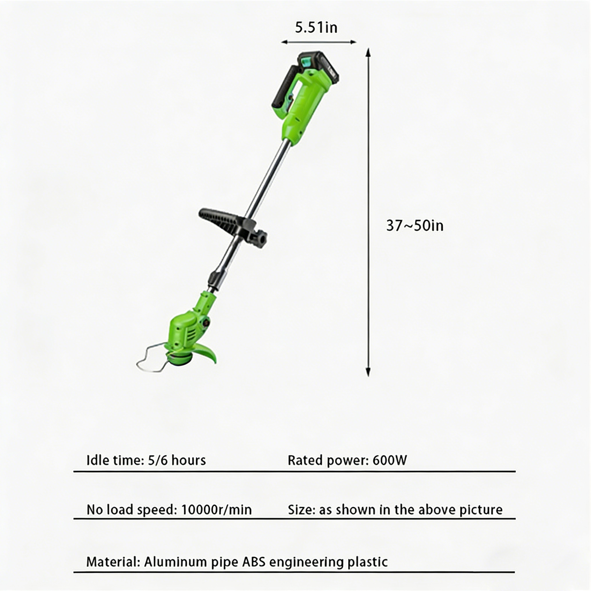 Portable Garden Mower Home Weeder Small Weed Whacker Lithium Battery Rechargeable Weed Whacker Multifunction Hoeing Mower