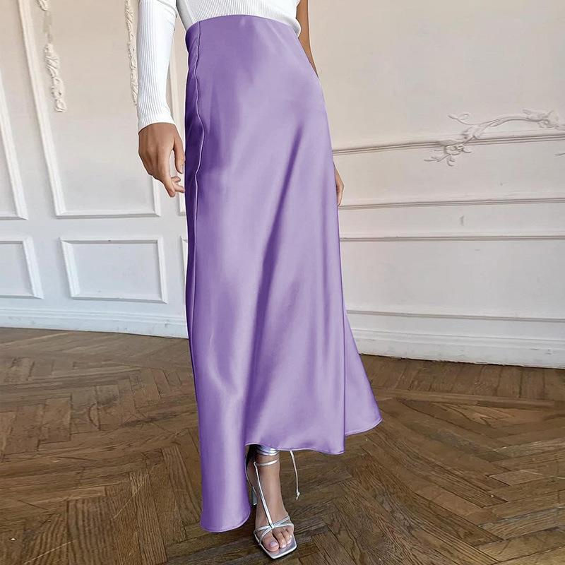 New Fashion Drape Slim Fit Hip Skirt