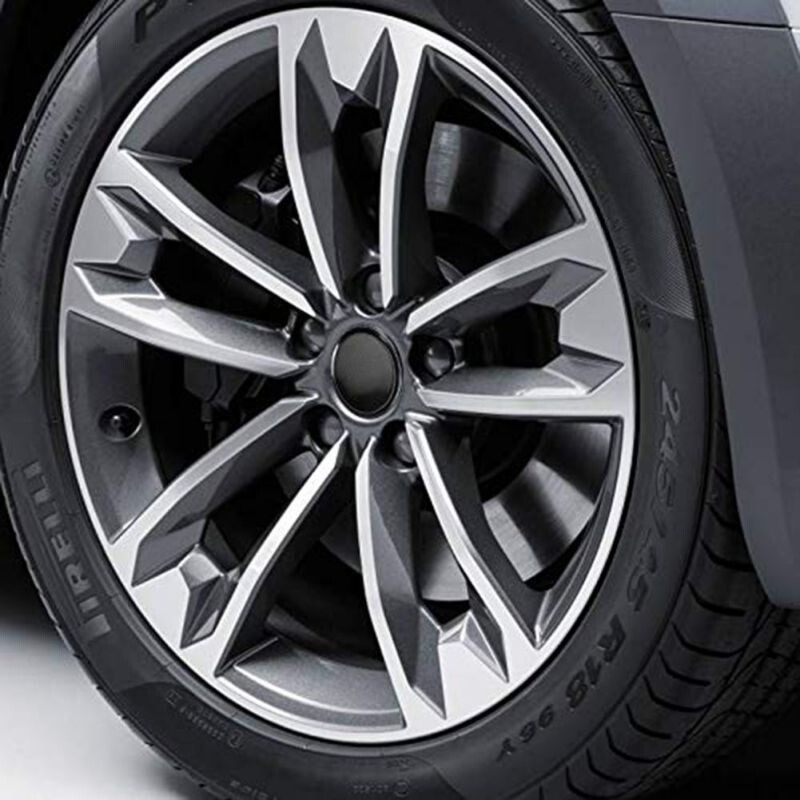 4pcs Set Universal 65mm Car Vehicle Wheel Center Hub Cap Cover Black — image 7