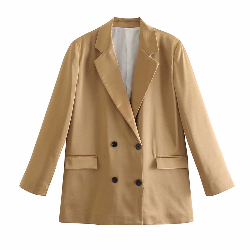 The Same Style European And American All-match Women's Summer New Double-breasted Blazer