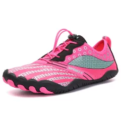 New Cross-border Five-finger Shoes Diving Fishing Couple Outdoor Wading River Upstream Shoes - Red - View 1