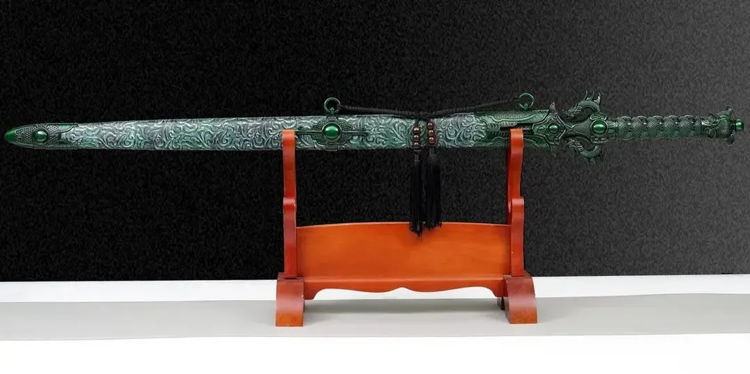 Green Dragon Longquan Sword Bamboo Fengyun High-Manganese