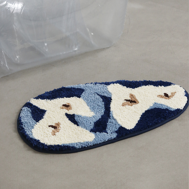 930699e1 2c6a 4ba1 8c5f bdfdc086bb22 - Non-slip Absorbent Green Bedroom Floor Mat