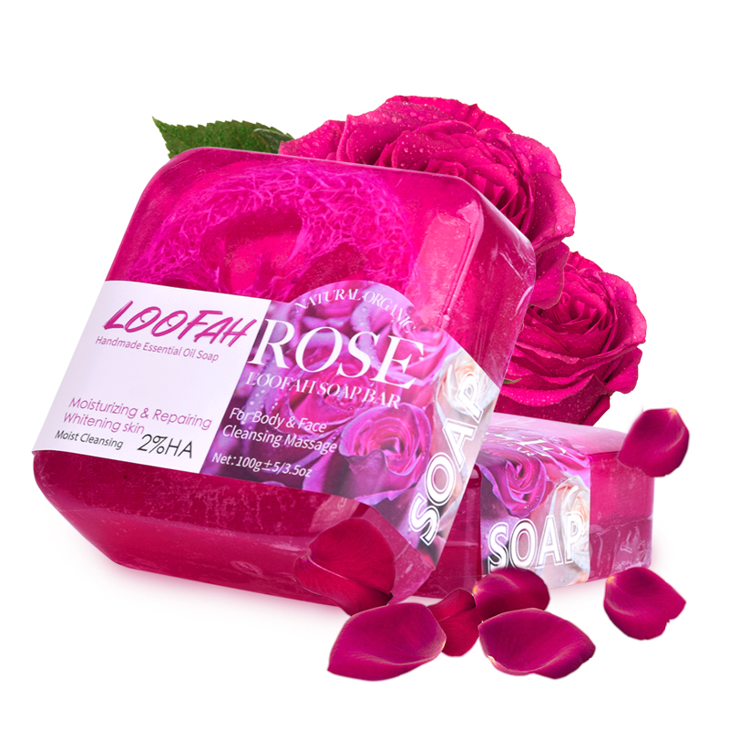 Rose Loofah Soap — foto 2