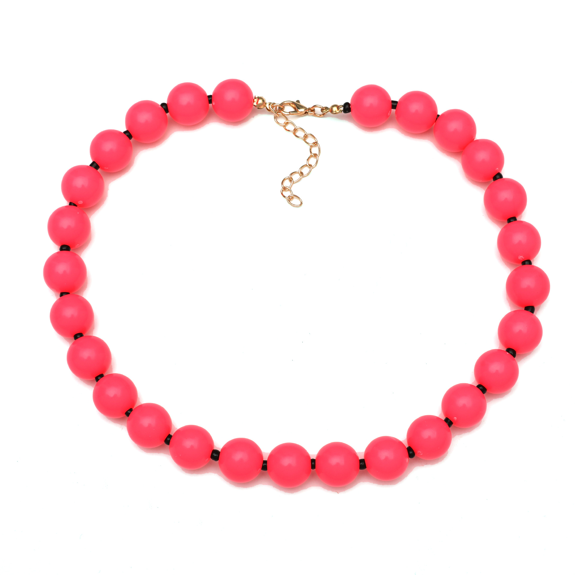 Title 9, Womens Fashion Simple Acrylic Bead Necklace a ...