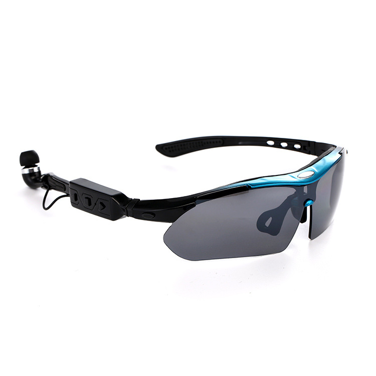 Medium blue frame polarized gr