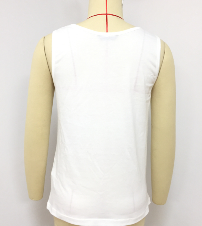 Title 4, Solid Color Round Neck Pullover Pocket Sleevele...