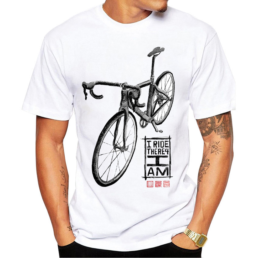 Title 15, T-shirt pour hommes avec imprimé vélo de sport ...