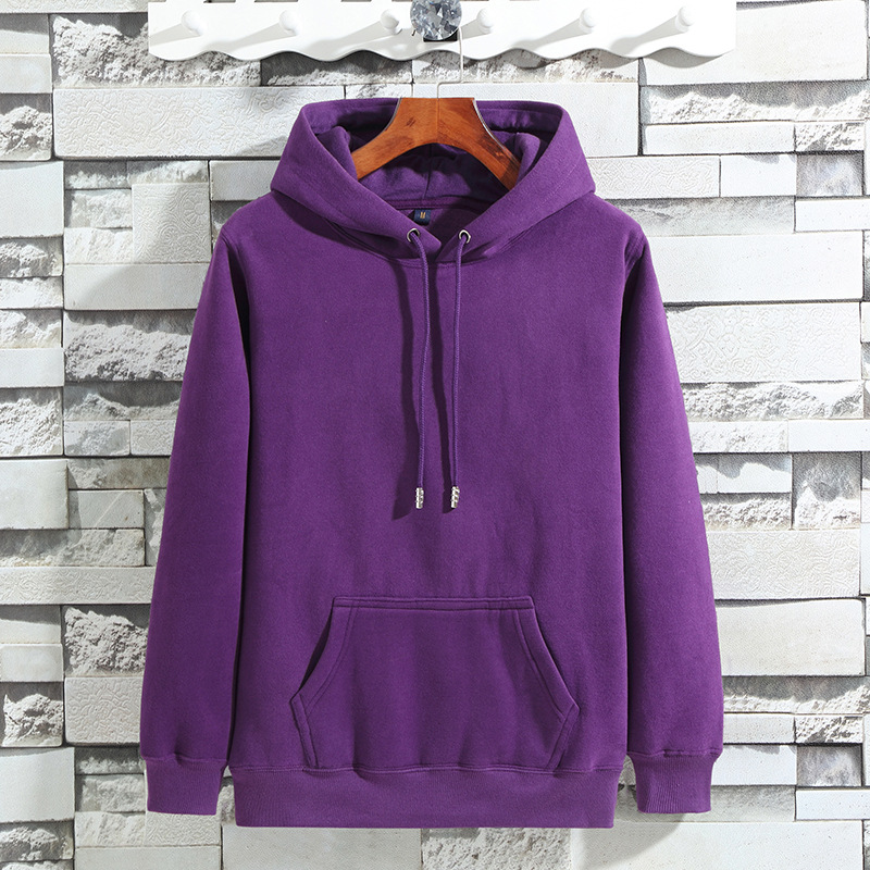 Title 2, Pure Color Plus fleece-sweatshirt met capuchon