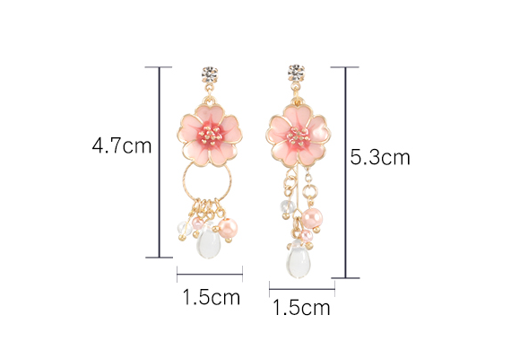 Title 1, Cherry Blossom Season Pure Silver Ear Nail