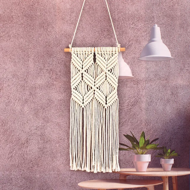 Hand woven Wall Hanging Decorative Tapestry Wall Cloth Covering Hanging Cloth - Shop at LoveMi