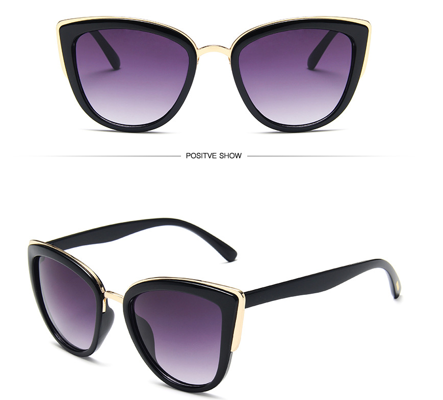 Title 4, Damen-Retro-Cat-Eye-Sonnenbrille