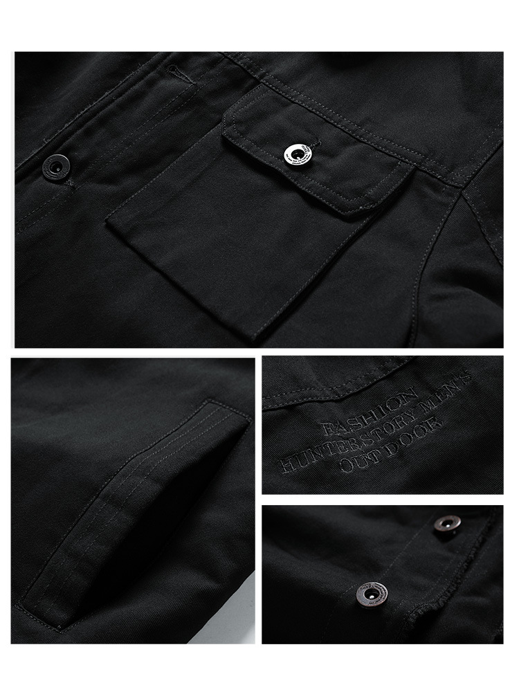 Fashion Casual Jacket European And American Foreign Trade Men's Clothing