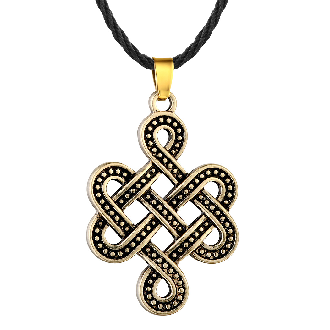 Celtic Knot Necklace Irish Knot Pendant Celtic Eternity