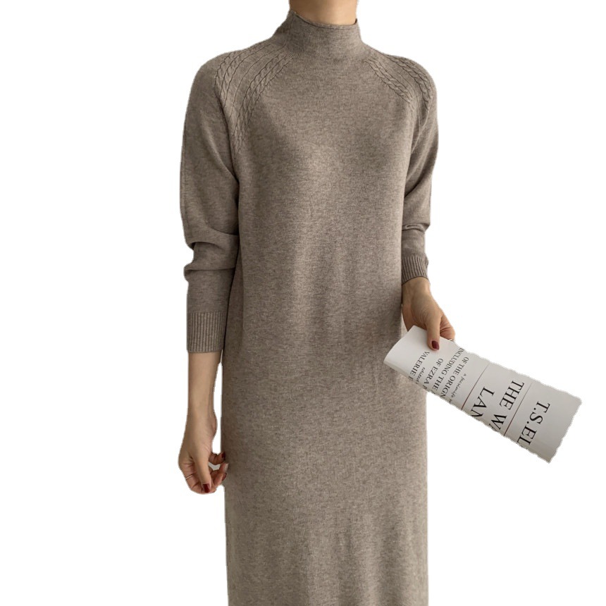 Jumpsuit Half High Bottoming With Simple Straight Skirt