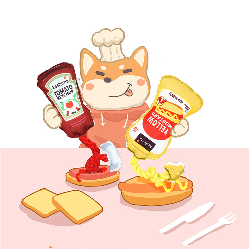 Cat Sniffs The Hidden Food Bag And Bites The Rope Interactive Chewing Toy