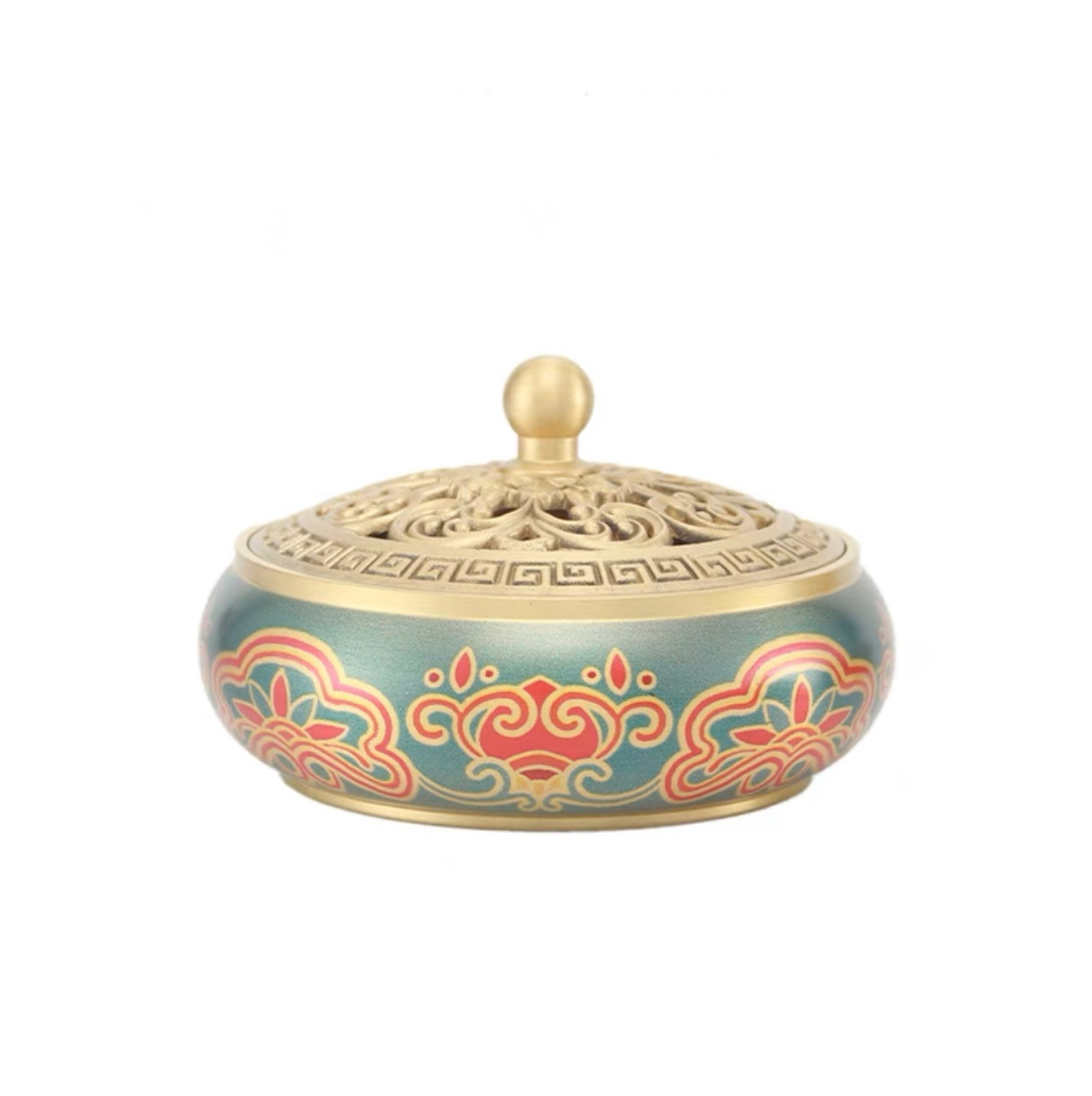 Title 4, Enamel Pure Incense Coil Burner