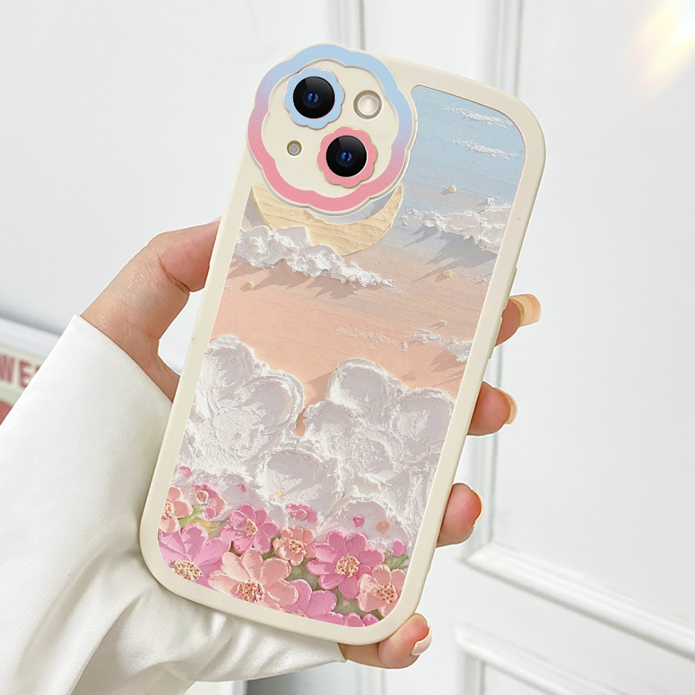 Oil Painting Flower Mobile Phone Protective Case