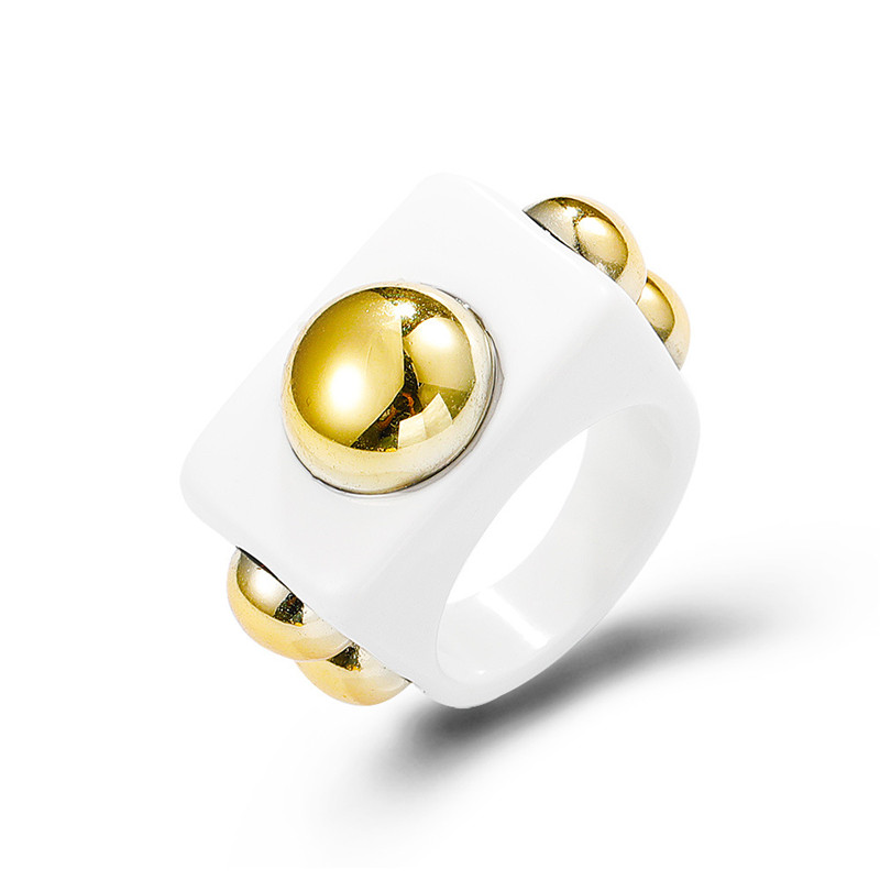 Exaggerated Personality Acrylic Index Finger Ring