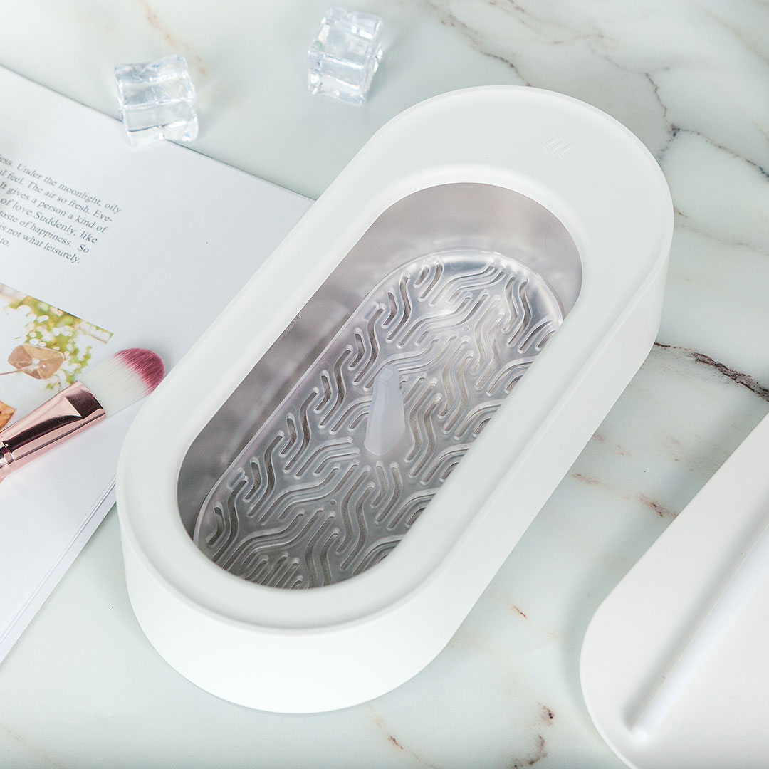 Чистый ультразвуковой очиститель, портативный 45000 Гц, высокочастотная вибрационная машина для очистки ювелирных изделий, очков, часов, чистка