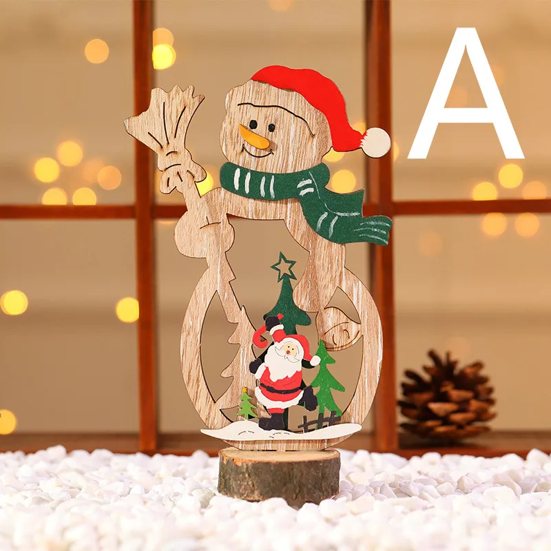 Christmas Day Wooden Bar Decoration Decorations – image 4