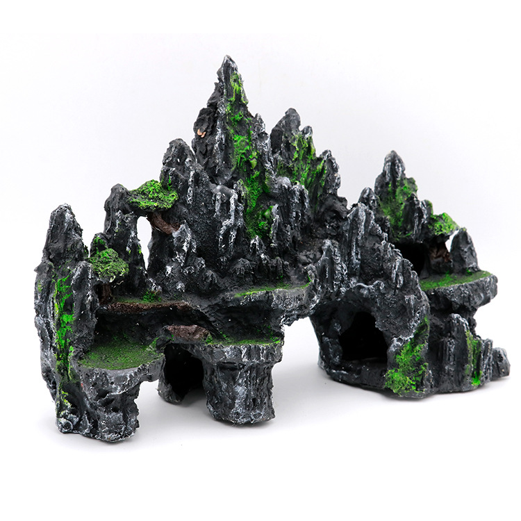 Title 4, Resin Large Creative Landscape Rockery Ornaments