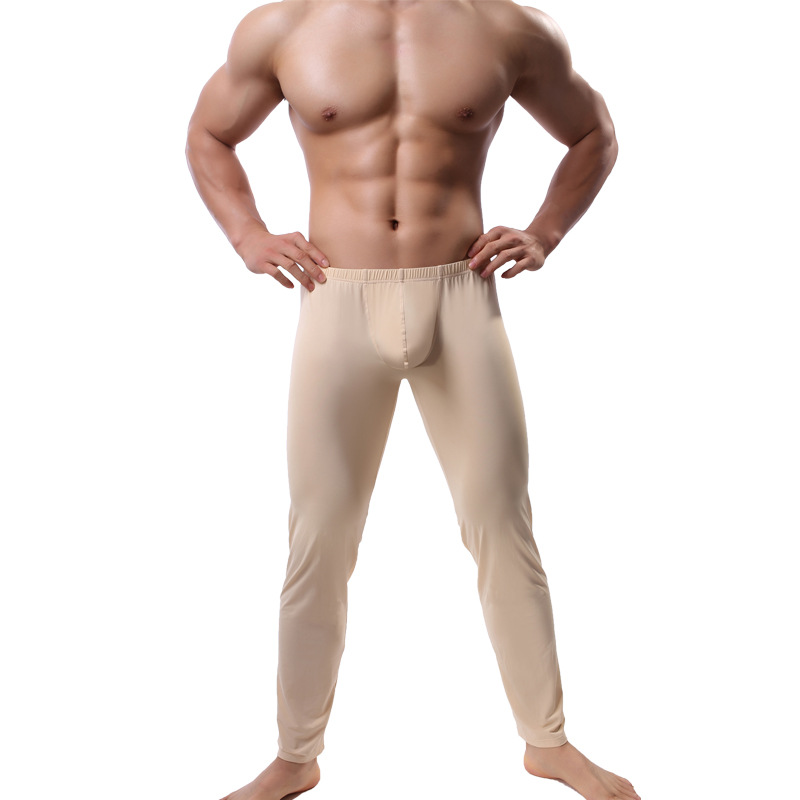 Summer Ice Silk Stretch Running Training Bottoms