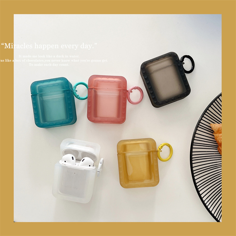 Rainbow Solid Color Bluetooth Ear Case - Image 6