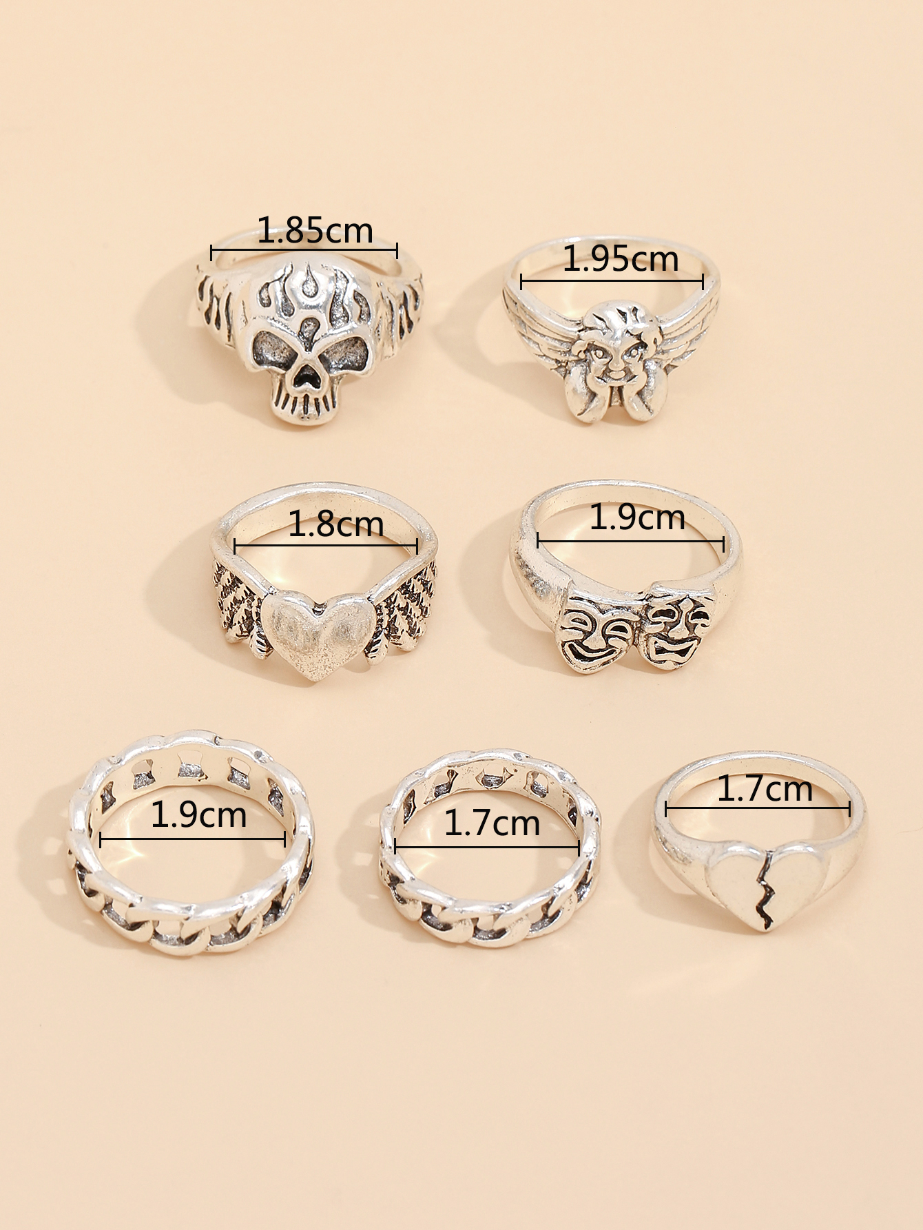 Temperament Niche Design Female Personality Ring