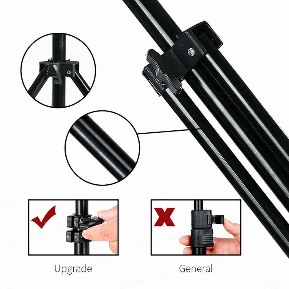 NEW Telescopic Tripod Stand For Digital Camera Camcorder Phone Holder & I 6ft — image 9