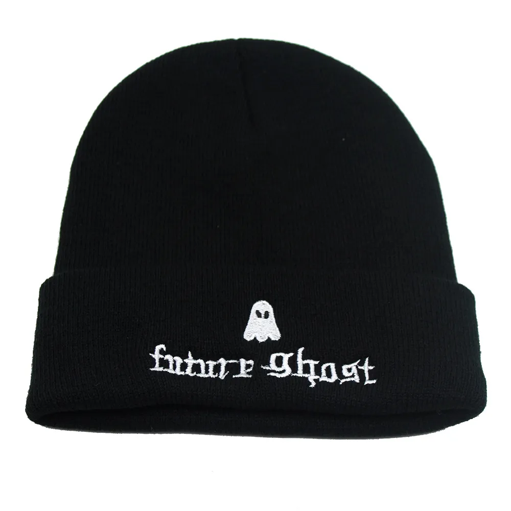 Women's Fashion Wool Knitted Hat - Black