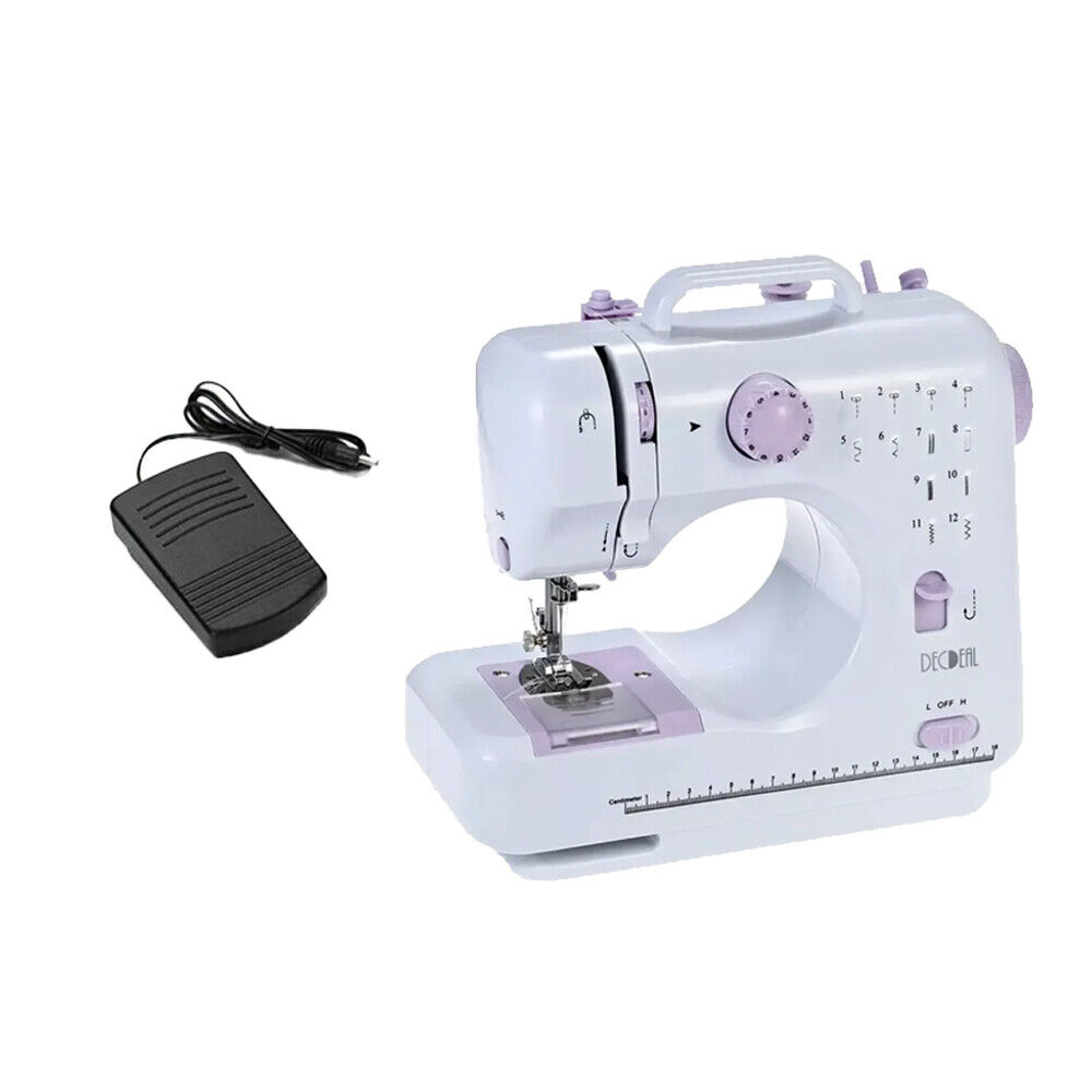 Portable Sewing Machine With 12 Stitches  Multifunctional For Beginners, Children, And Families — foto 2