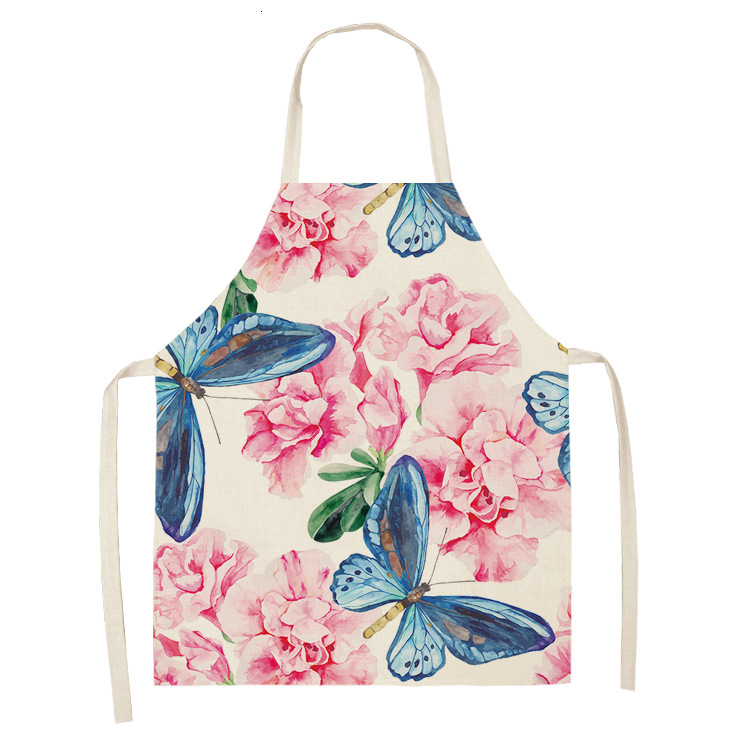 Title 3, Retro Butterfly Apron New Parent-child Apron Ho...