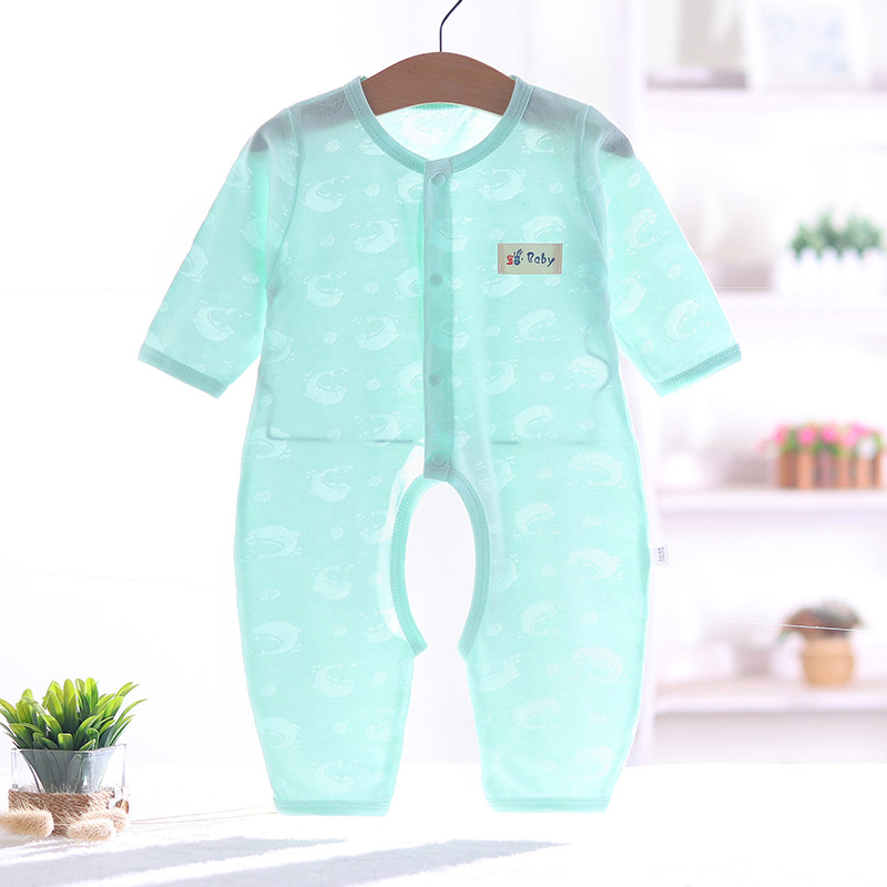 Title 2, Baby One-piece Long-sleeved Romper Summer