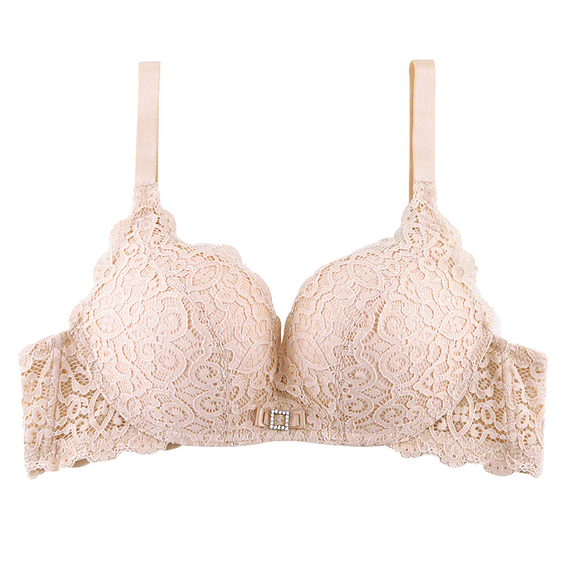 Title 6, Lace Princess Small Chest Thick Cup Gathered Ad...