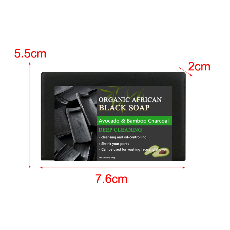 African Black Bamboo Charcoal Soap — foto 3