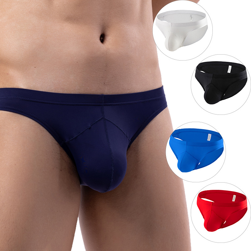 Title 10, Boxer Homme Sexy Soie Glacée Couleur Unie Sport...