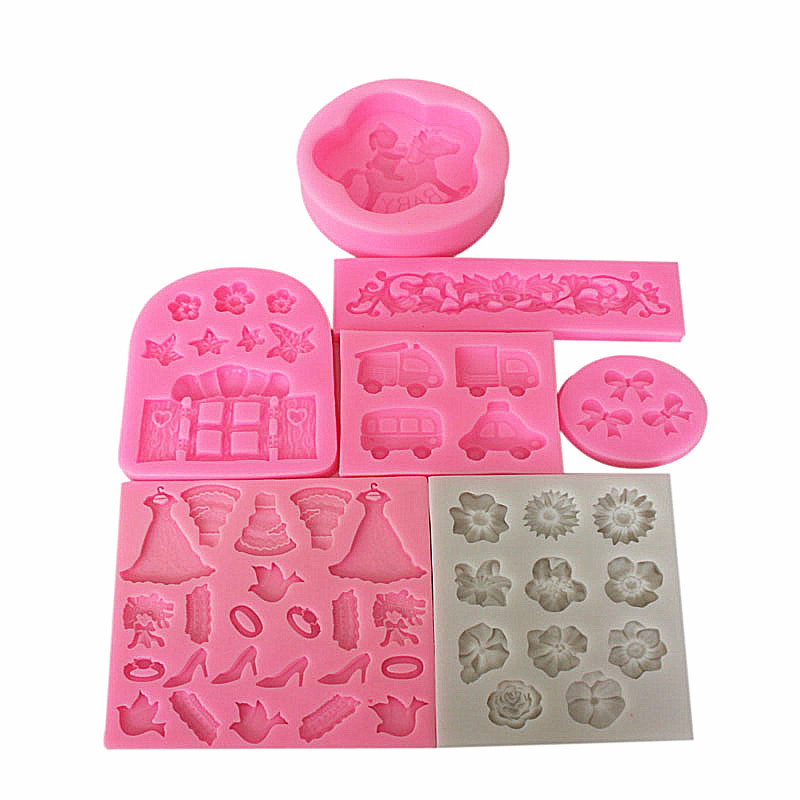 Title 4, Snowflake Baking DIY Tool Fondant Cake