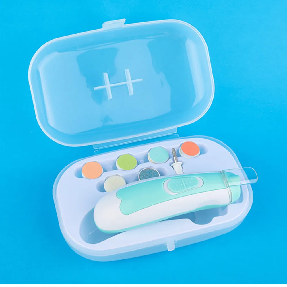 Newborn Nail Clipper Electric Baby Anti-pinch Meat Care Set – image 7