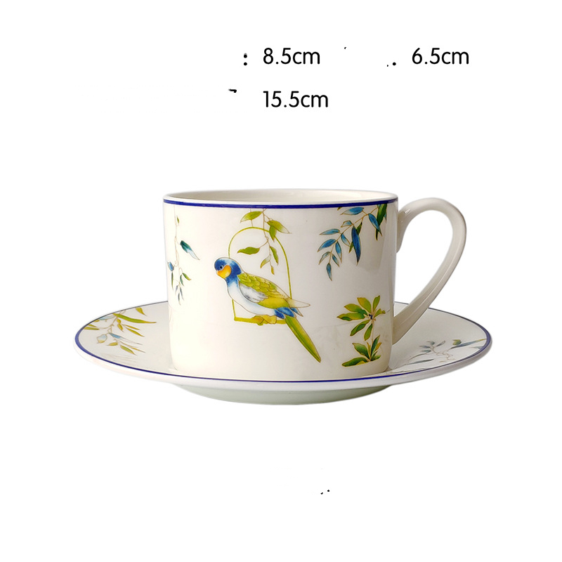 Title 1, Parrot bone china tableware set