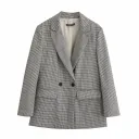 Coffee Color Houndstooth