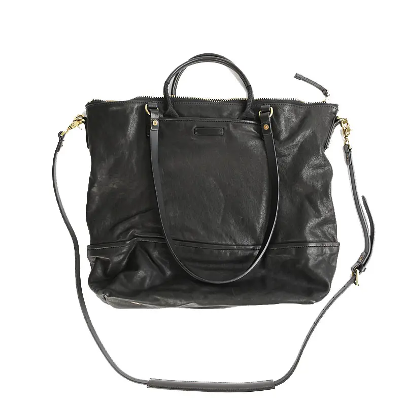 Daily Outdoor Large-capacity Travel Handmade Vegetable Tanned
