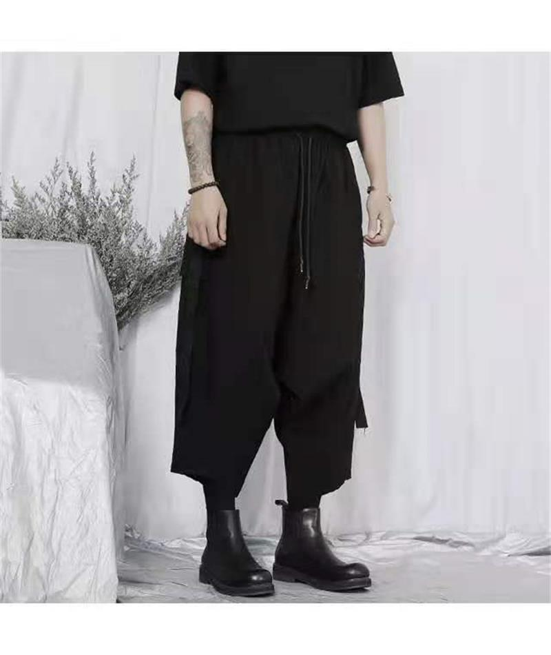 Title 7, Mens Japanese Loose Fitting Wide Leg Casual Pa...