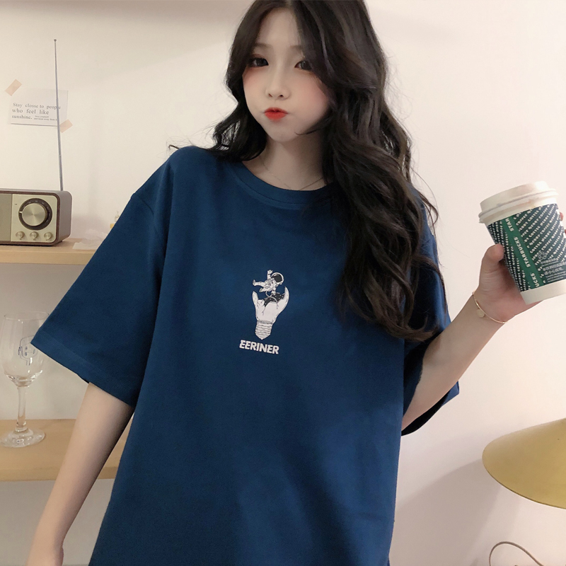 Title 5, Short-sleeved T-shirt Women Foreign Style