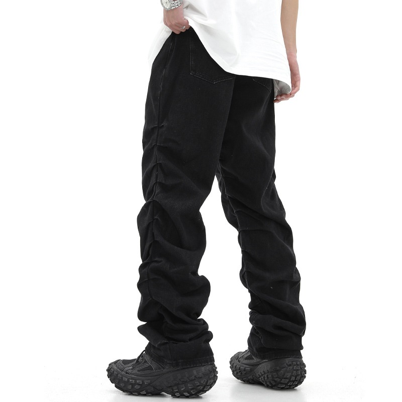 Summer American Style Retro Minority Pleated Trousers For Men