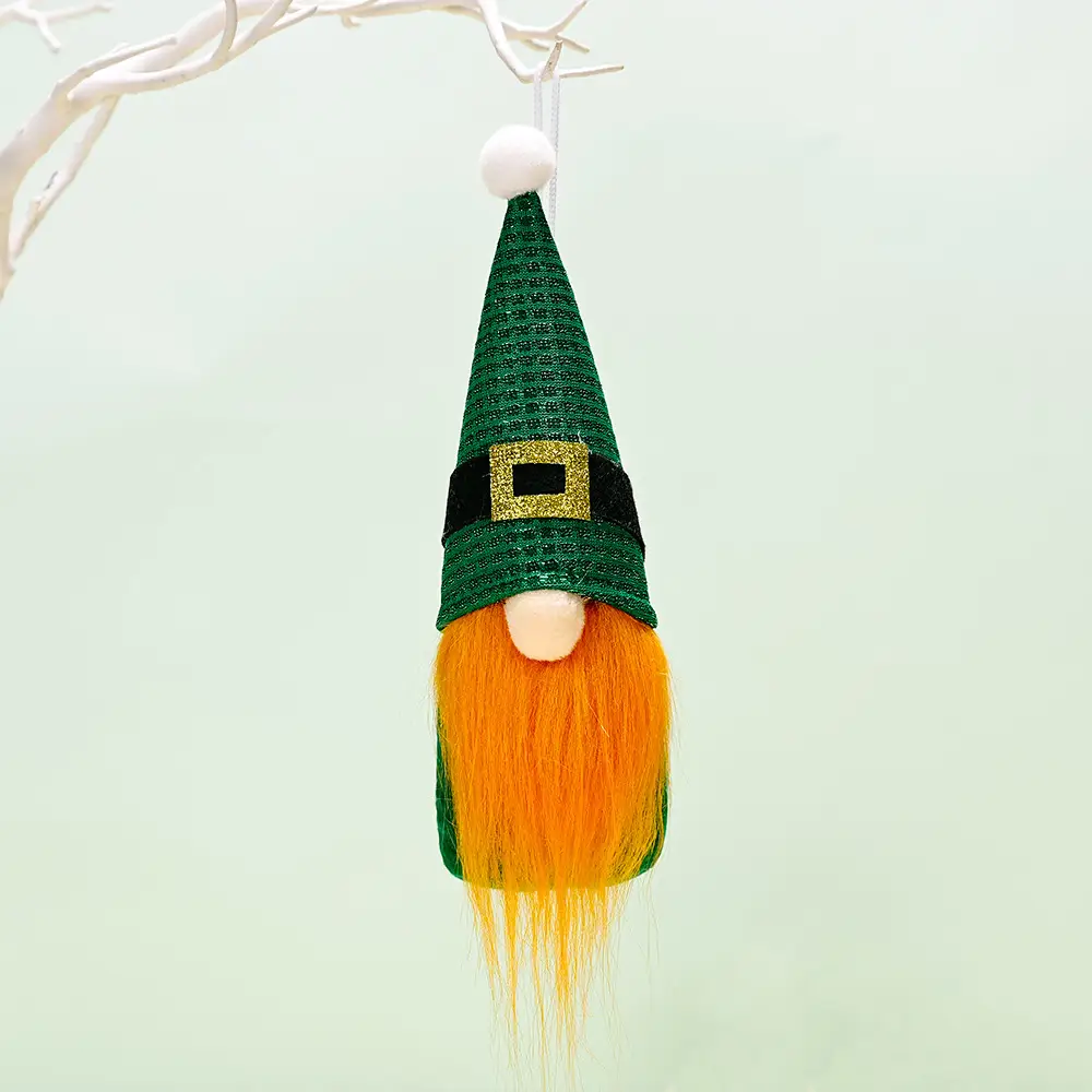 Decorate The Irish Festival With Green Figurines