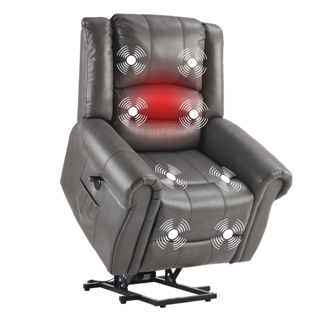 Sillón Reclinable con Levanta Personas, Masaje y Calor - imagen 1