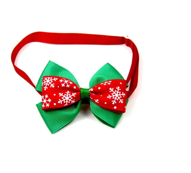 Christmas Pet Bow Tie Bow Tie Cat Dog Party Decoration Props 1 Style - Shop at LoveMi