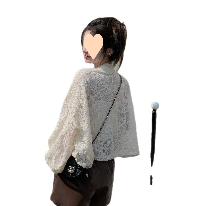 Title 3, Loose Lace Short Jacket Coat Women