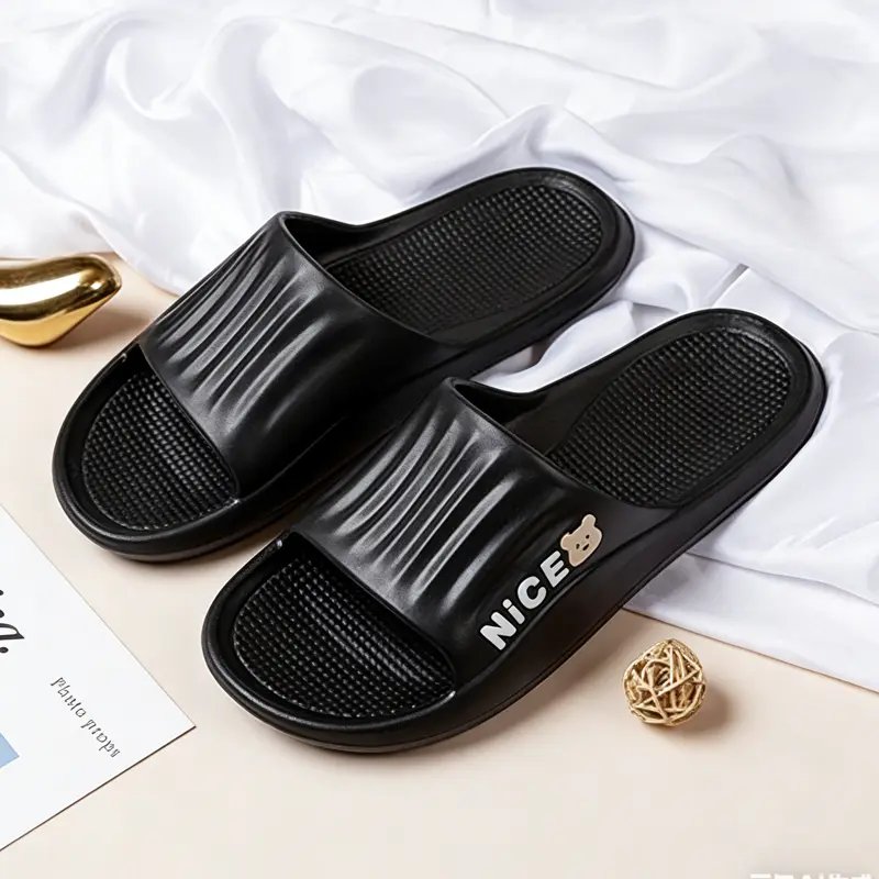 EVA Anti Slip And Odor Proof Household Indoor And Outdoor Men's And Women's Summer Shower Slippers Sandals